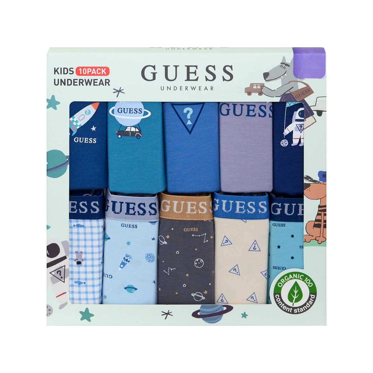 게스 남아 팬티 세트 10매 - 남아B, 70