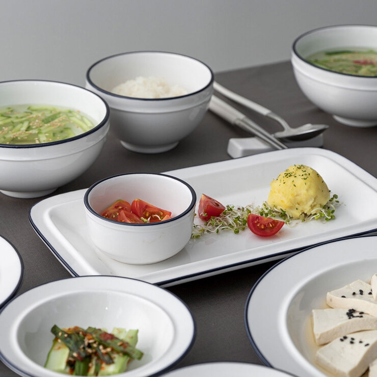 Ssueim Retro Line Dinner Set 24P for 4