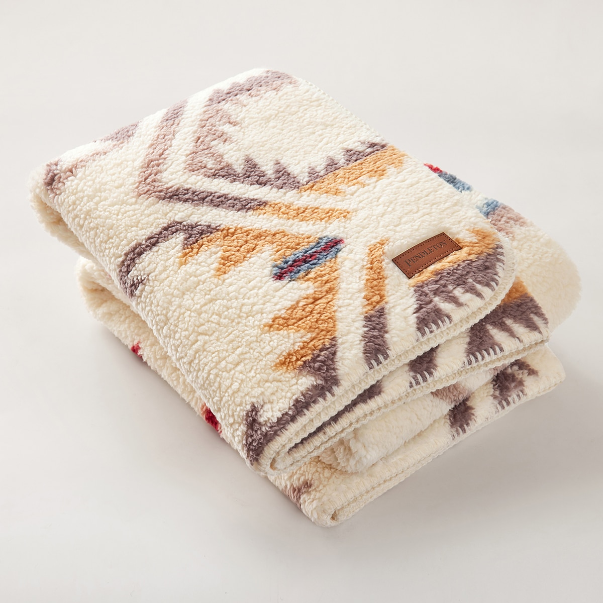Pendleton 셔파 담요 127x177cm - 화이트쇼어(앤틱화이트)