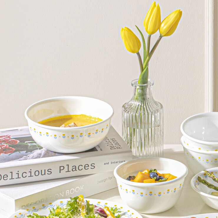 Corelle Petite Tulip Rice & Soup Bowls 4P for 2 680671