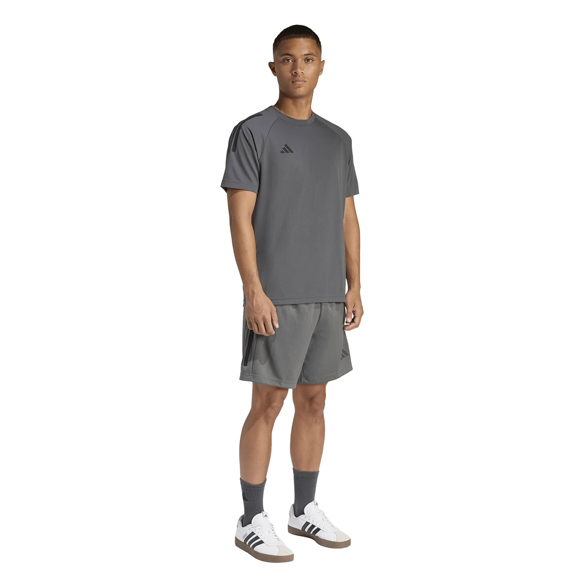 아디다스 남성 세레노 반바지 - 그레이