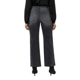 웰원 여성 스트레이트 앵클 데님 - 그레이