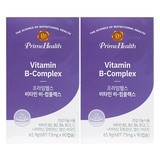 프라임헬스 비타민 B 컴플렉스 90정 x 2