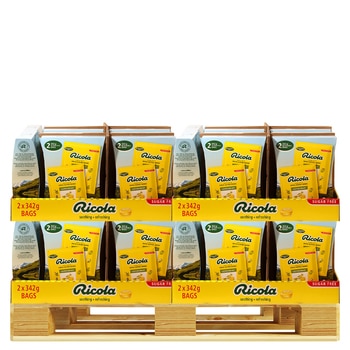 리콜라 레몬민트 허브캔디 342g x 2 x 120