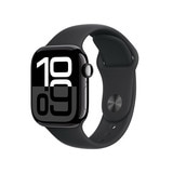 Apple 워치 10 42mm 제트블랙 블랙 스포츠 밴드 - S/M