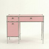 더원 모듈 싱글 화장대 - 핑크