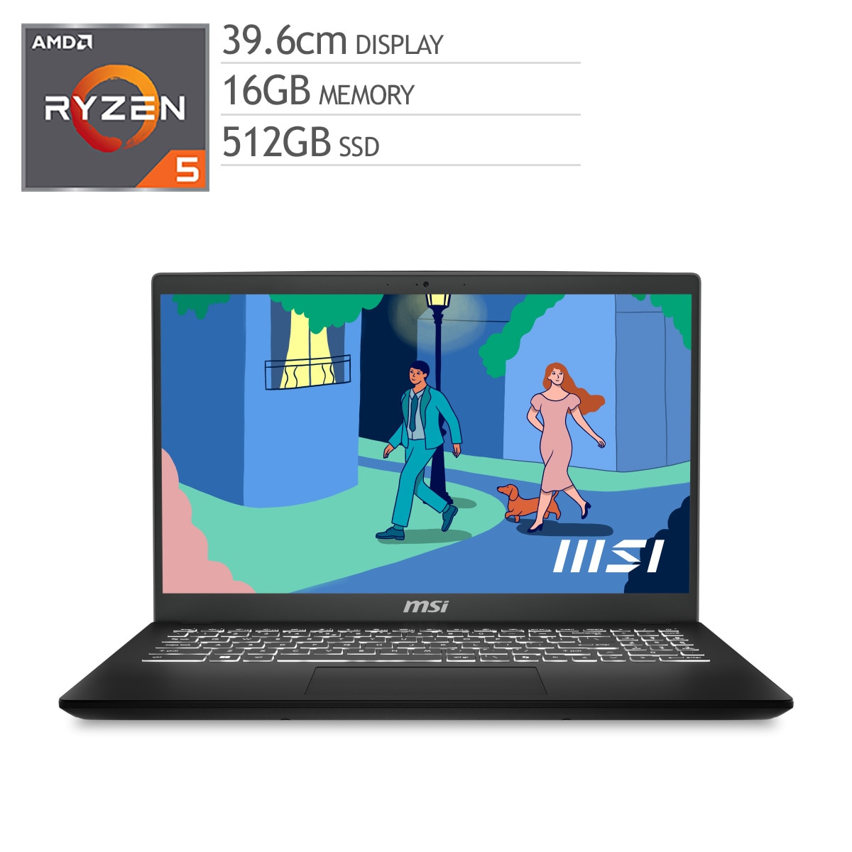 MSI 모던 15 노트북(15.6/RYZEN5/16GB/512GB) MSI 모던 15 노트북(15.6/RYZEN5/16GB/512GB)