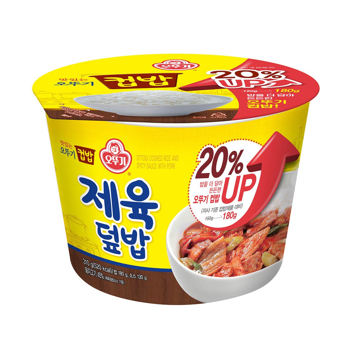 오뚜기제육덮밥 310g x 12