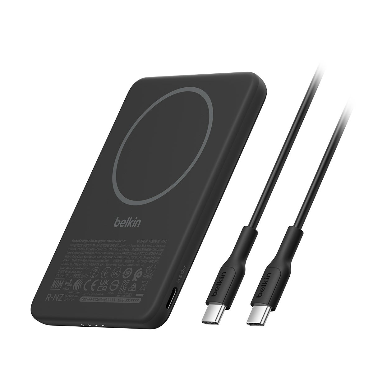 벨킨 5000mAh 초슬림 마그네틱 보조배터리 2PK