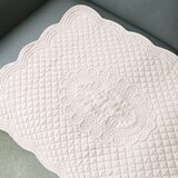 플로티나 순면 퀼팅 소파패드2P 65x180cm - 아이보리
