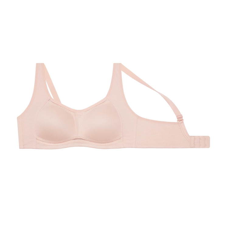 트라이엄프 심플리 노와이어 브라 2매 - 베이지/검정, 80A