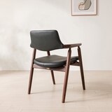 본톤 월넛 원목 의자 CS-048