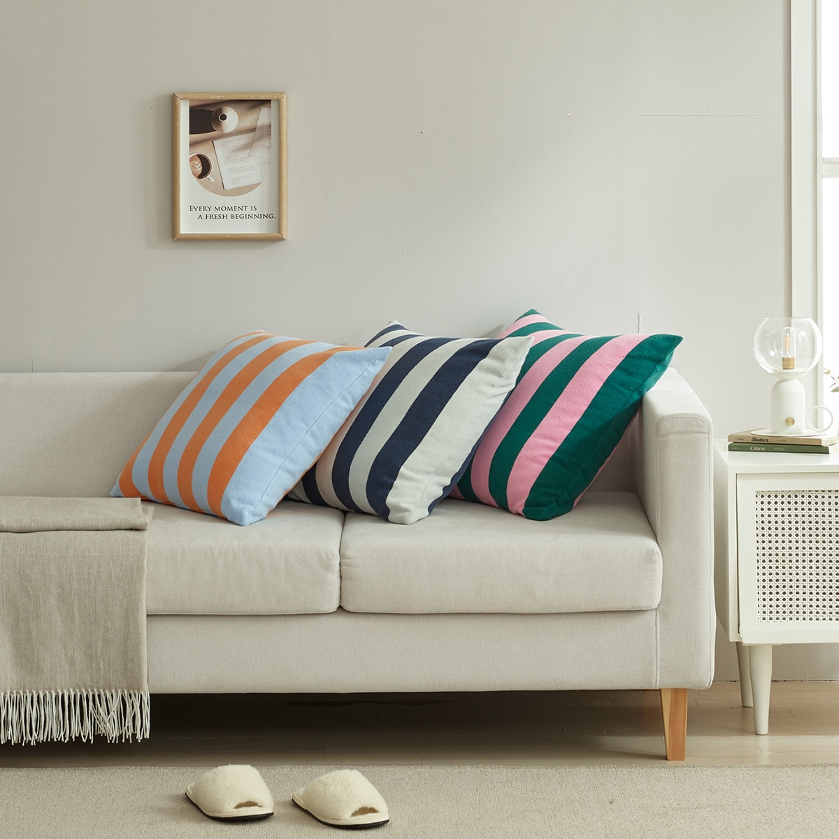 알러텍트 테리 데코 쿠션