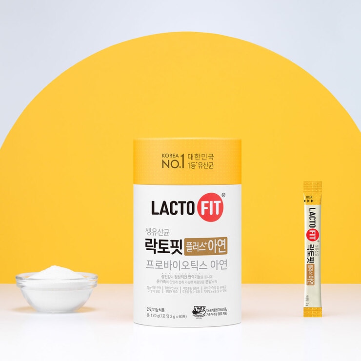 종근당건강 락토핏플러스 아연 2,000mg x 60포x 2개