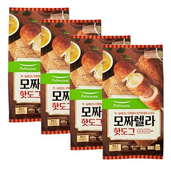 풀무원 모짜렐라 핫도그80g x 5 x 4 풀무원 모짜렐라 핫도그80g x 5 x 4