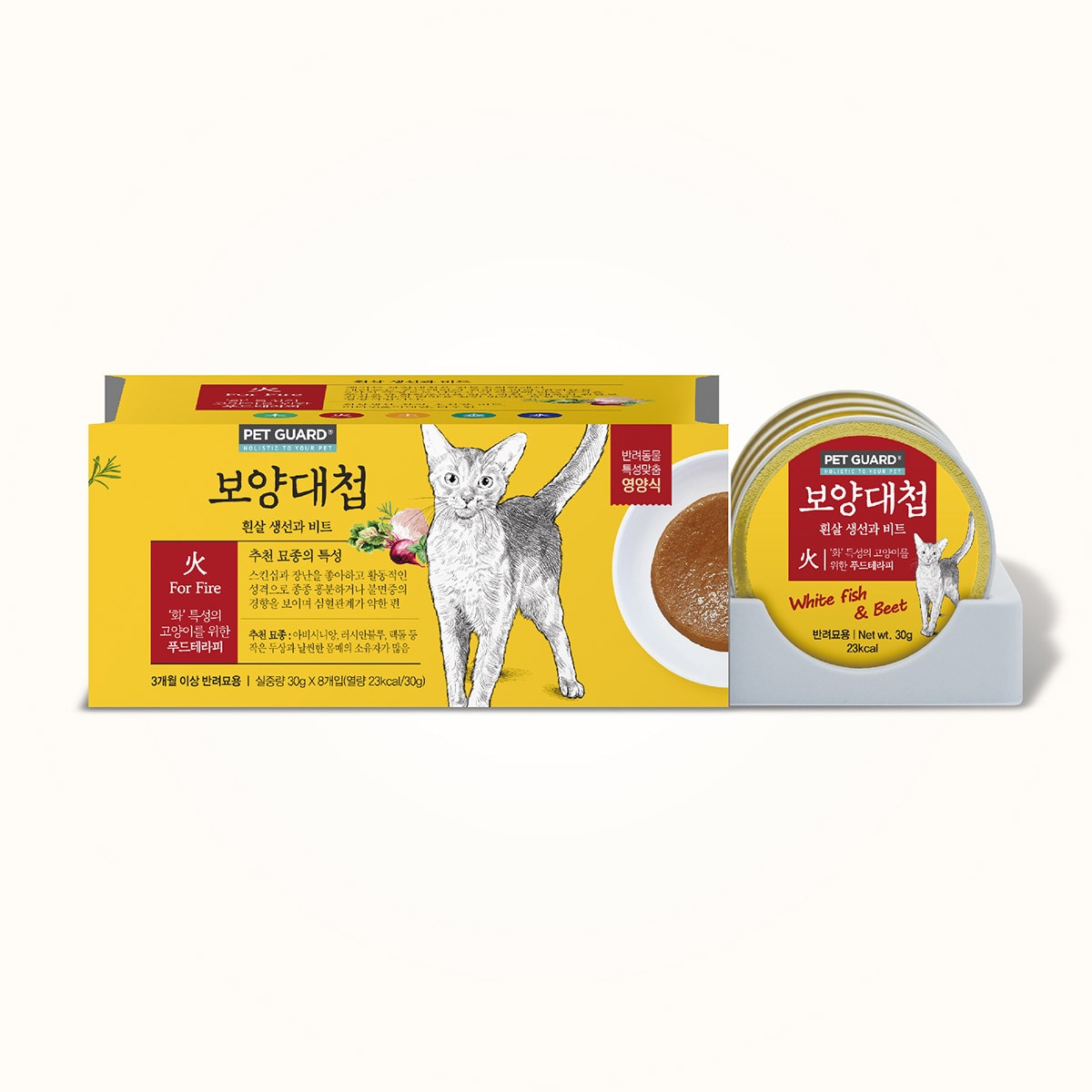 보양대첩 고양이 영양캔 30g x 8ea x 5ct - 화