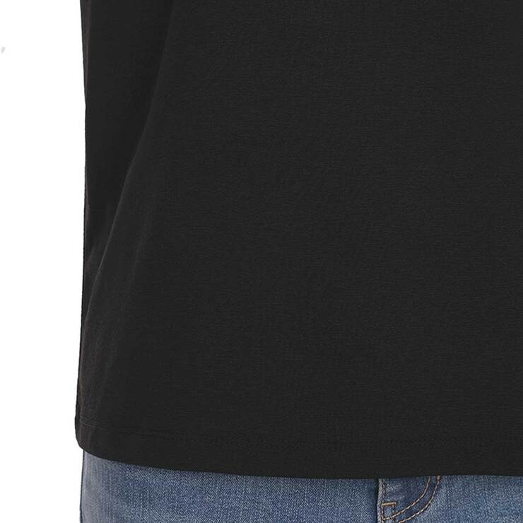 게스 여성 반소매 티셔츠 - 블랙, M