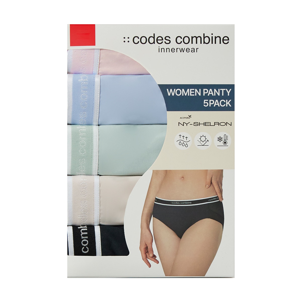 코데즈컴바인 여성 팬티 5매
