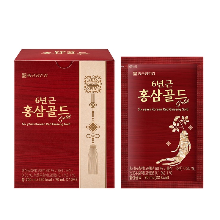 종근당건강 6년근 홍삼골드70ml x 30포x 2세트