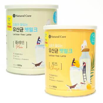 네츄럴코어 유산균 펫밀크 파우더 600g x 2
