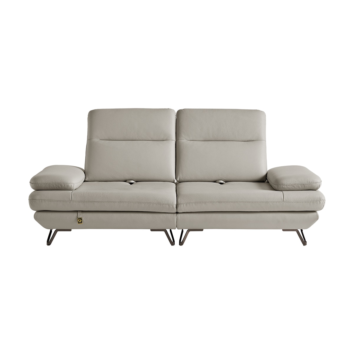 다우닝 모아나 스윙 전체 천연가죽 소파 3인