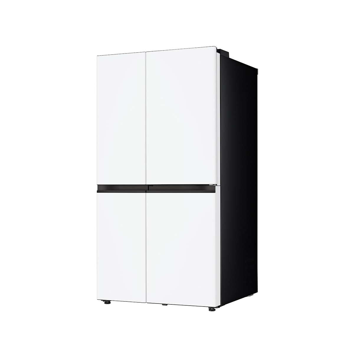 엘지 오브제 AI 매직스페이스 양문형 832L, 메탈 에센스 화이트