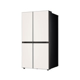 엘지 오브제 양문형 냉장고 832L - 글라스 베이지