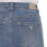 게스 여성 와이드핏 청바지 - 미디엄 블루