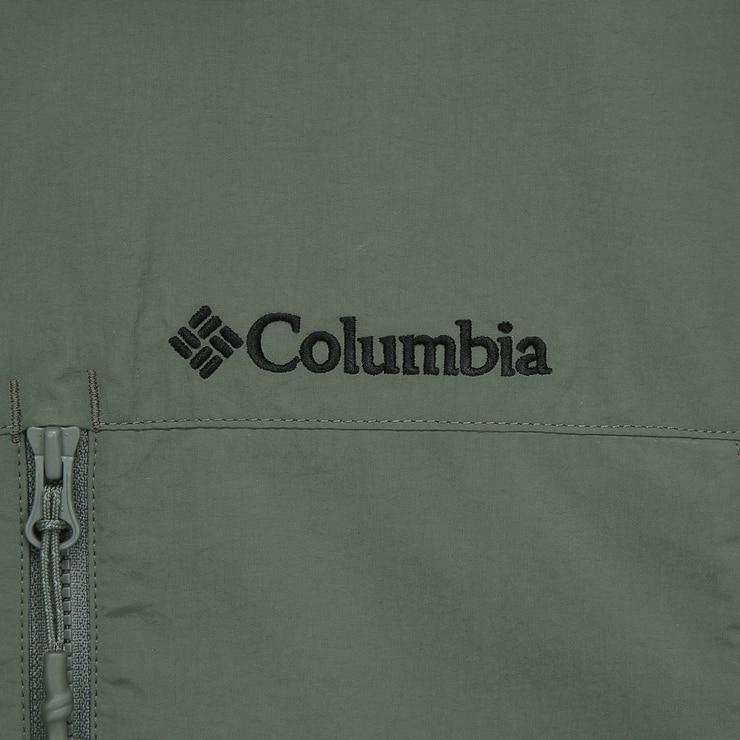 컬럼비아 남성 후드 베스트 - 카키, M