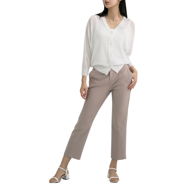 보니스팍스 여성 래글런 니트 가디건 - 아이보리, M/L