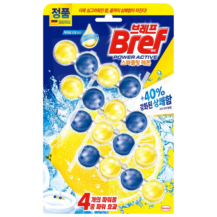 브레프 파워 액티브 변기 세정볼 50g x 12입 브레프 파워 액티브 변기 세정볼 50g x 12입