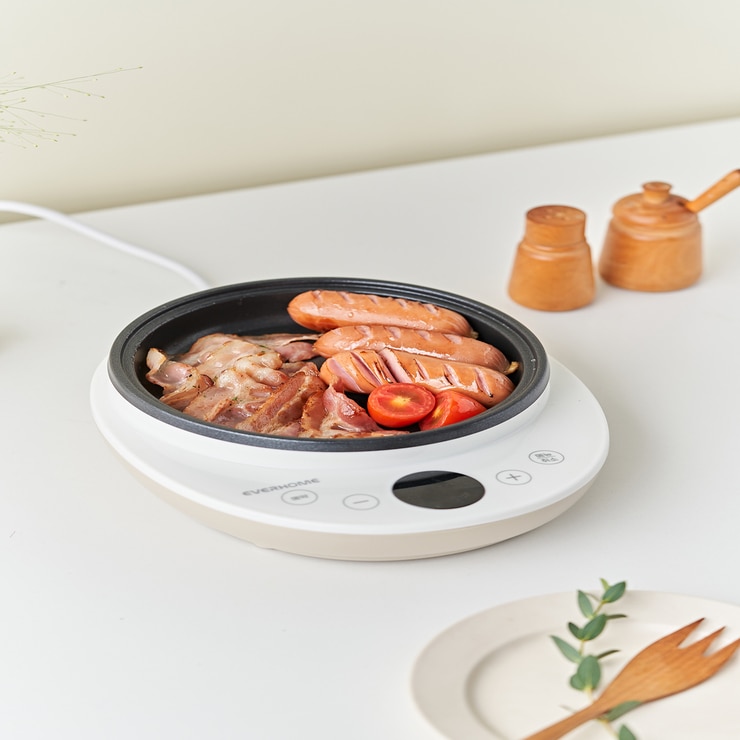 에버홈 디지털 스텐 2단 멀티찜기 (미니그릴겸용)