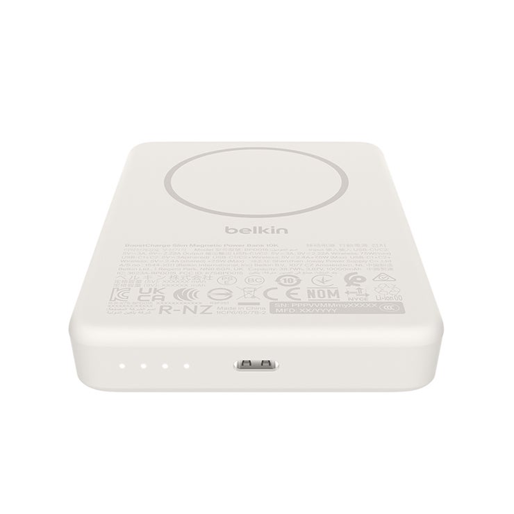 벨킨 10000mAh 초슬림 마그네틱 보조배터리 2PK - 샌드 벨킨 10000mAh 초슬림 마그네틱 보조배터리 2PK - 샌드