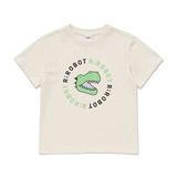 알로봇 키즈 반소매 티셔츠 세트 - 크림/네이비