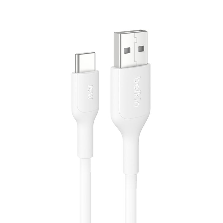벨킨 USB-A to C 충전 케이블 1m x 2PK - 화이트 벨킨 USB-A to C 충전 케이블 1m x 2PK - 화이트