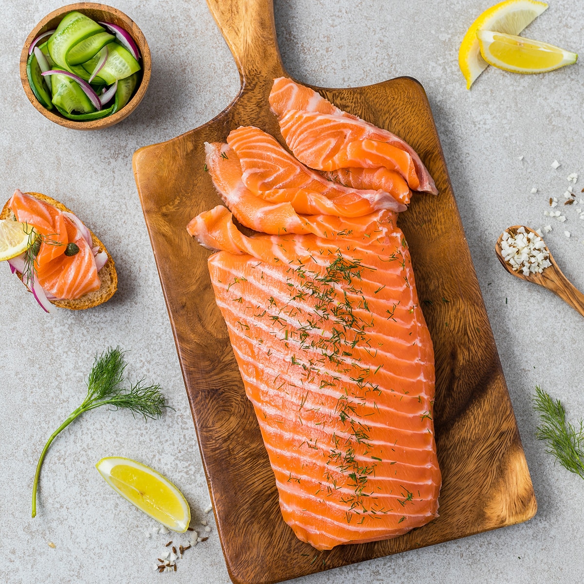 동원산업 훈제연어 슬라이스 270g x 2