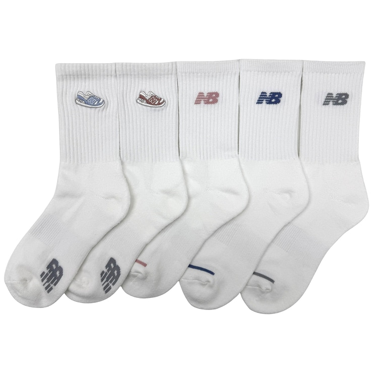뉴발란스 성인 중목양말 5족