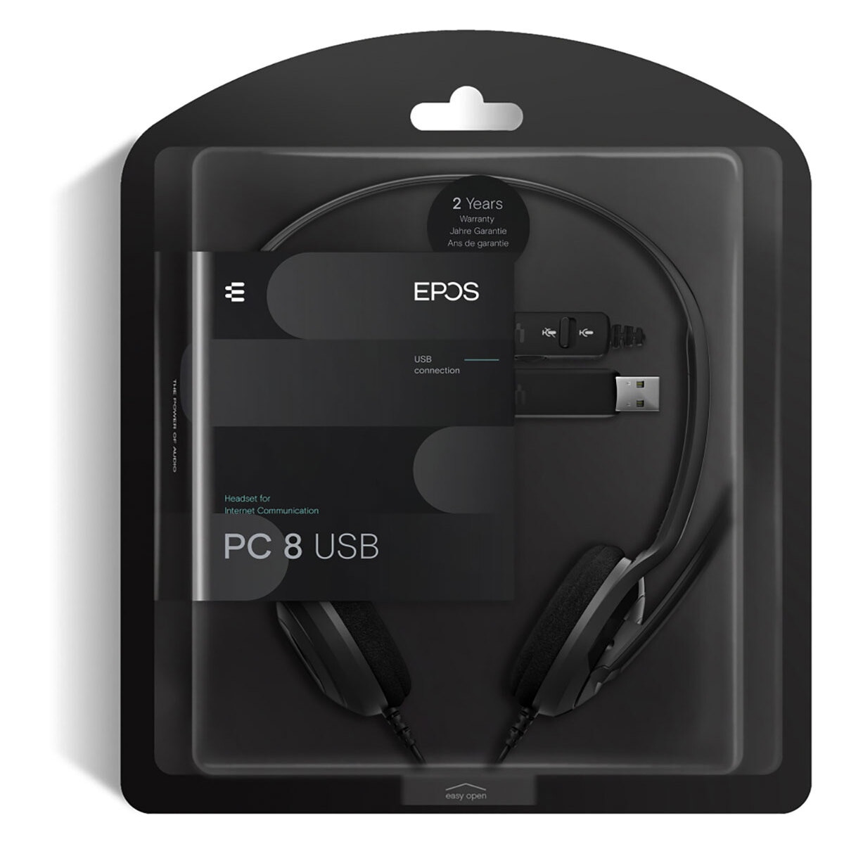 EPOS PC용 USB 헤드셋 PC8