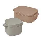 실리만 실리콘 멀티 찜기 세트 2PK - 그레이 베이지핑크