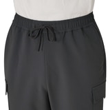 케네스콜 남성 나일론 플리스 카고 조거 - 차콜, 32