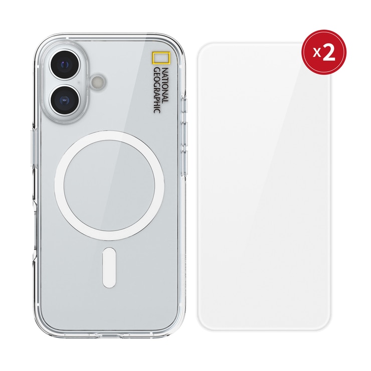 National Geographic Clear Case for iPhone 16