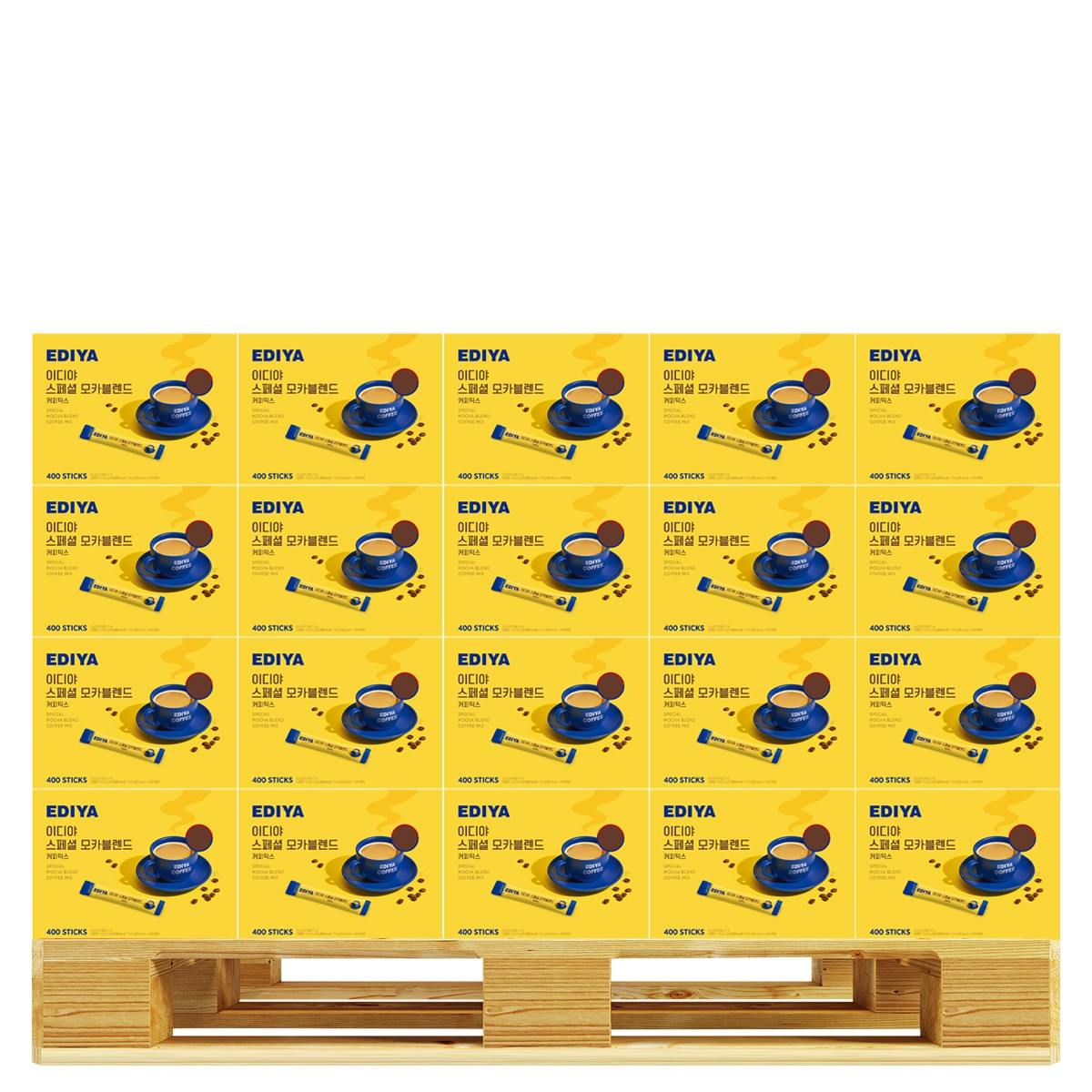 이디야스페셜 모카 블렌드11.5g x 400ct x 60