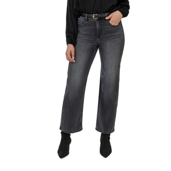 웰원 여성 스트레이트 앵클 데님