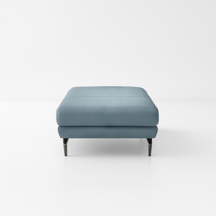 UND 에디션 NA16 통가죽 스툴 - 스카이블루