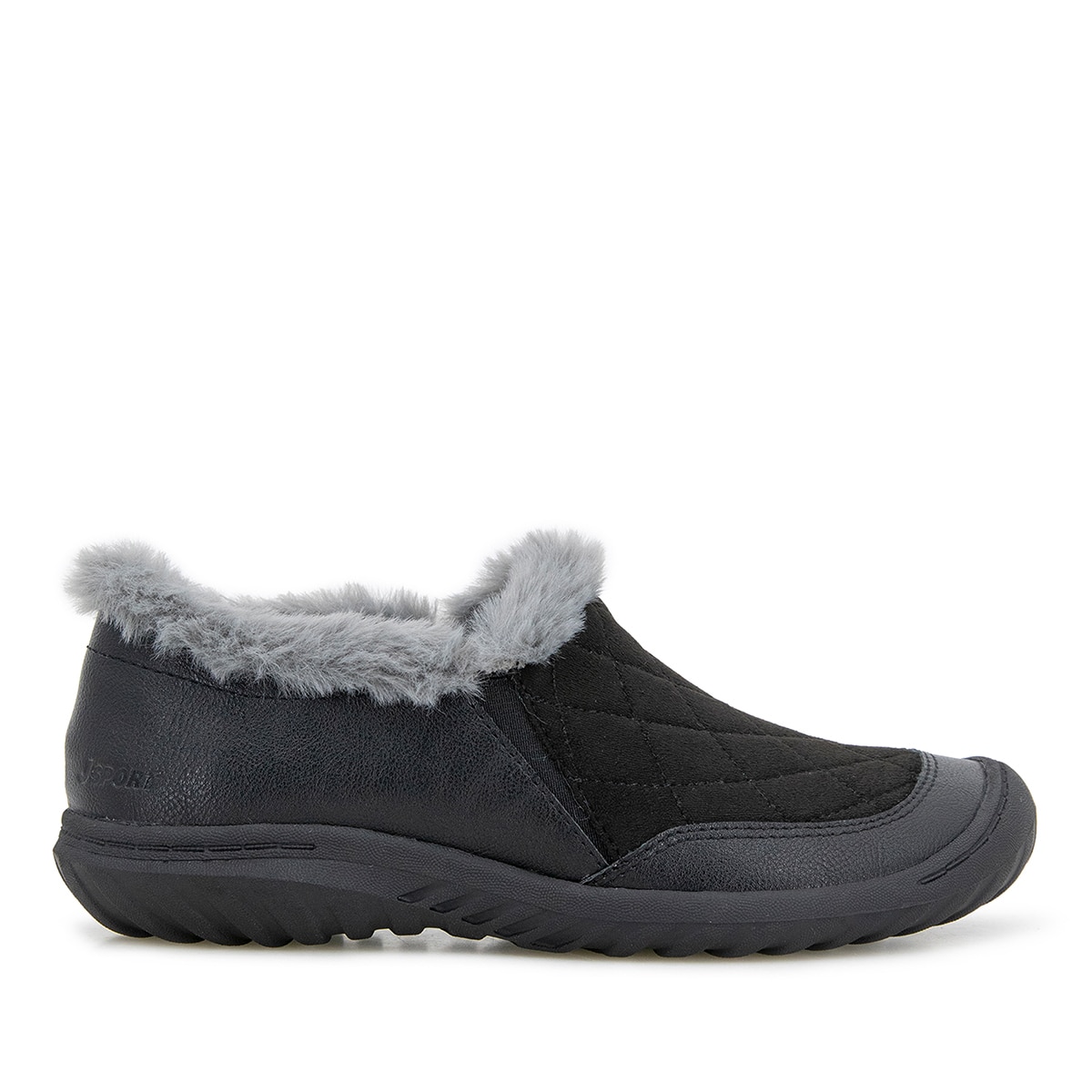 제이스포츠 여성 털 슬립온 - 블랙, 245mm 제이스포츠 여성 털 슬립온 - 블랙, 245mm