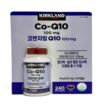 커클랜드 시그니춰 코엔자임 큐텐 400mg x 240캡슐