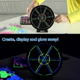 러닝리소스 픽셀아트 퍼즐 & 글로우 지오보드 세트