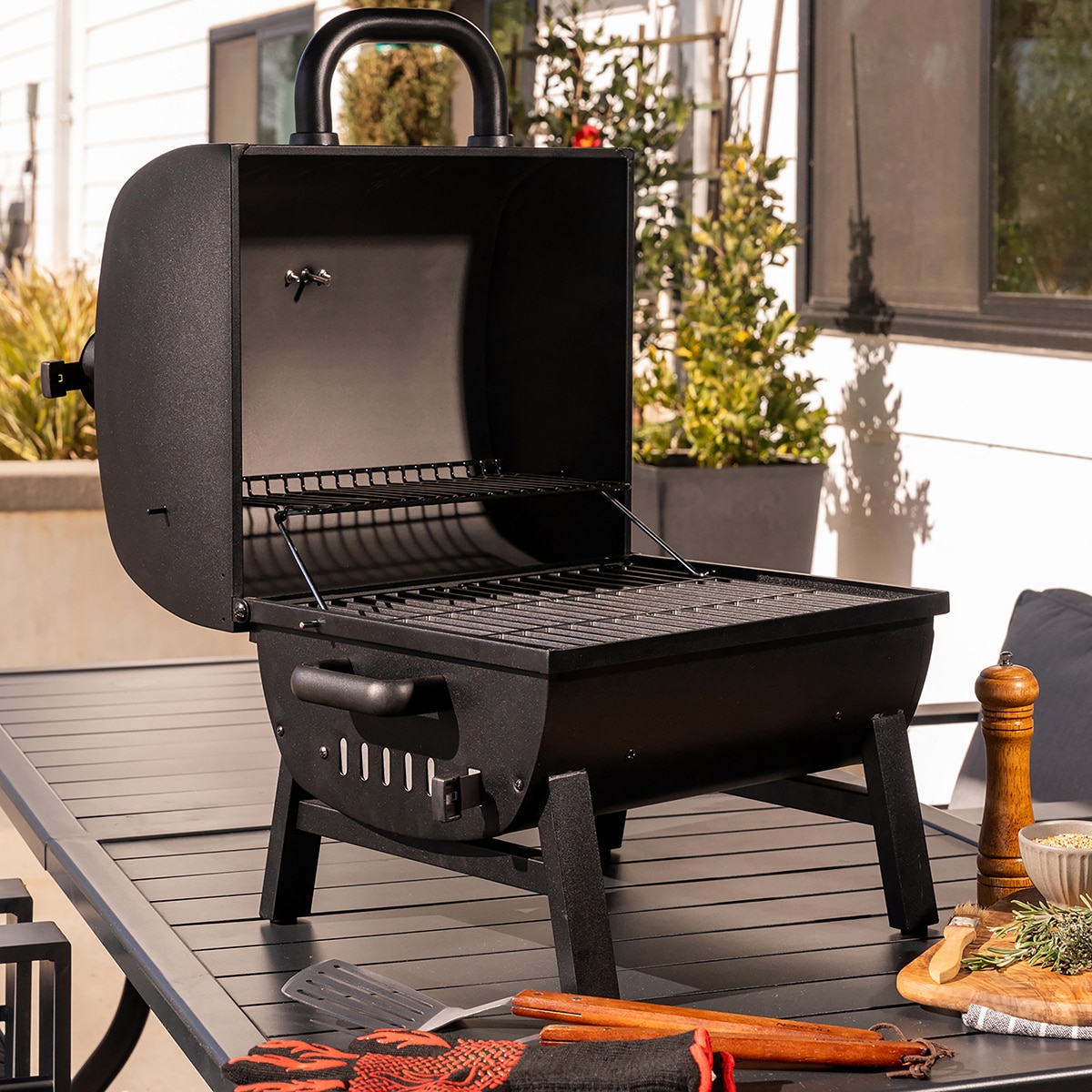 넥스그릴 테이블탑 44 차콜 그릴
