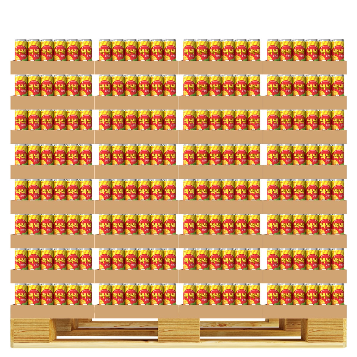 롯데쌕쌕오렌지 240ml x 30 x 96
