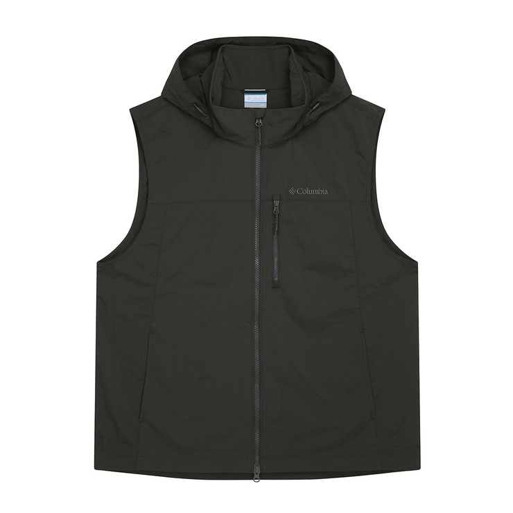 컬럼비아 남성 후드 베스트